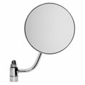 Volkswagen T-1 49-67 Chrome Mirror Round Ou, 113857514A 113857514A